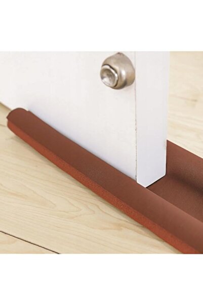 Generic Brand Door Draft Blocker Door Draft Stopper (Brown 95cm) Bottom Seal ...