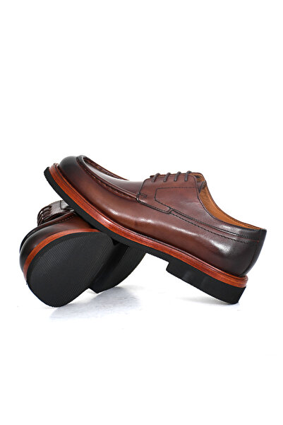 Tuna Eva Sole Genuine Leather Lace-Up Casual Men's Shoes - E3710