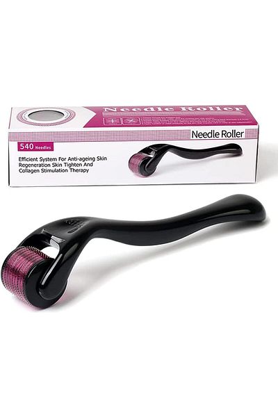 Skin Generics 540 Titanium Microneedle Roller for Hair Growth (0.5 mm)
