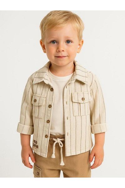 Zekids Boy's Linen 3-Piece Trouser Suit