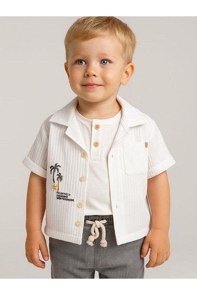 Zekids Baby Boy Triple Jacket and Trousers Suit