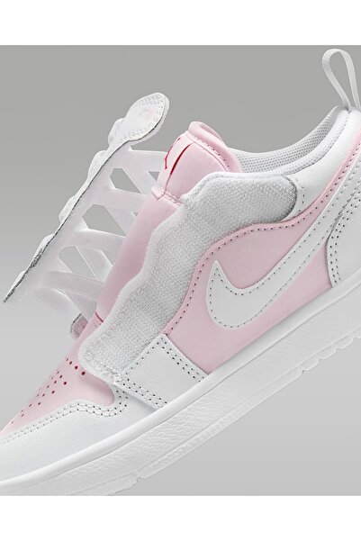 Nike Jordan 1 Low Alt Kids Sneaker / Lastik Bağcıklı Cırtlı Kız Çocuk Ayakkabısı ( Blue Sport)