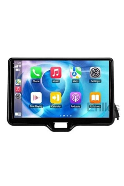 Toyota Android screen for the 2022-2024 Toyota Yaris (4 RAM - 64 GB memory) that supports CarPlay and Android Auto