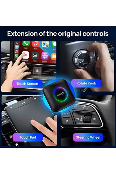 carlinkit CarPlay carlinkt with 4G Support - 8GB RAM & 128GB Storage