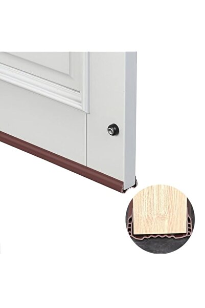 Generic شريط مانع تيارات الهواء أسفل الباب - شريط مانع تيارات الهواء غير لاصق...