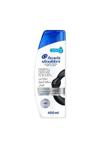 Head&Shoulders Head & Shoulders Men Hairfall Defense Anti Dandruff Shampoo 400ml