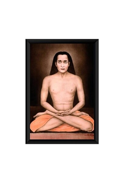 Generic إطار صورة متعرج ماهافاتار باباجي لطاولة الحائط مقاس صغير (6 × 8 بوصات...