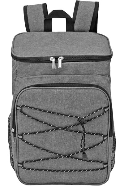 Generic Camping Insulated Backpack Cooler Thermal Bag with Cup Holders for Fruits Drinks Lunch Boxes