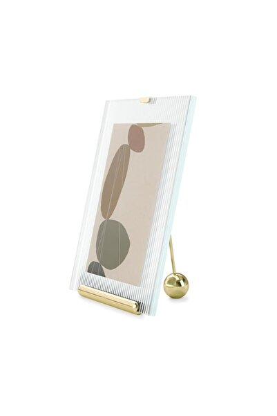 Generic Brand Umbra Flute 5x7 Floating Picture Frame – Modern Glass Photo Fra...