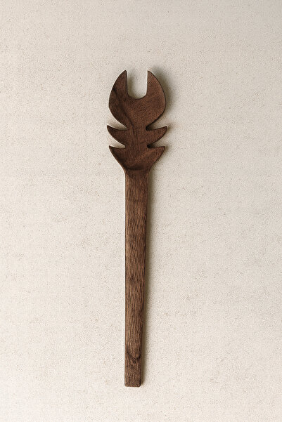 Envai Design Co Doğal Ceviz Ağacı 30 cm Ahşap Makarna Kaşığı