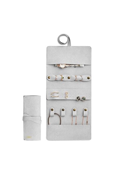 Generic لفافة مجوهرات سفر فاخرة من L2L - منظم مجوهرات خفيف الوزن للغاية وقابل...