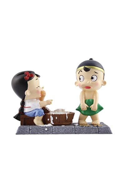 Generic Brand AMERTEER Funny Couple Resin Figurine Statue, Novelty Couple Scu...