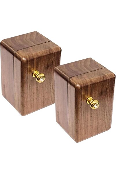 Generic زوج من منظمات صناديق تخزين الجوز الفاخرة من يونغ وولف مع مرآة للمجوهر...