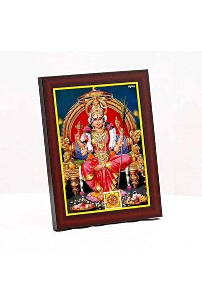 Generic إطار صور متعرج لسري لاليثا تريبورا سونداري ديفي لطاولة الحائط مقاس صغ...