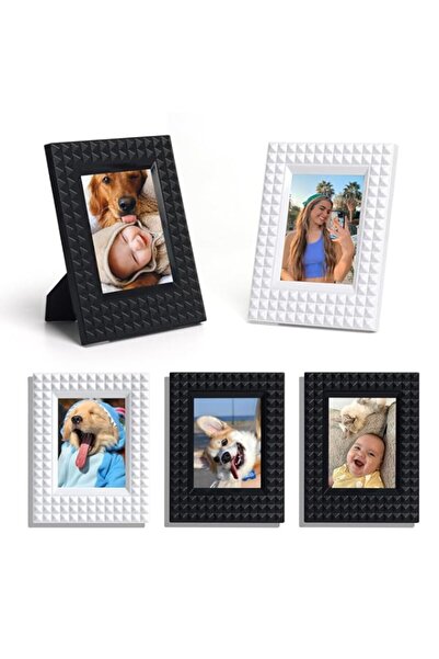 Generic Brand Mini Photo Frame 3 Inch Desktop Display Stand compatible with F...