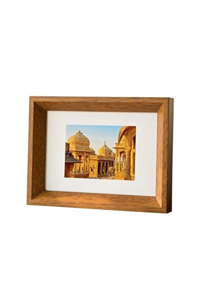 Generic إطار صور تينغكانغ، مقاس 6×8 بوصة، إطار عرض خشبي لطاولة الطعام، إطارات...