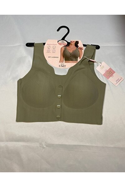 Butik UMT 353 Lazer Önden Çıtçıtlı Dikişsiz Balensiz Sütyen