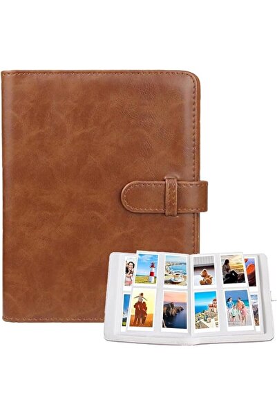 Generic ألبوم صور صغير يحتوي على 256 جيبًا لكاميرا فوجي فيلم إنستاكس ميني، أل...