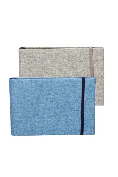 Generic Brand Small Photo Album 4X6, 2Pcs 100 Pockets Photo Linen Cover, Port...