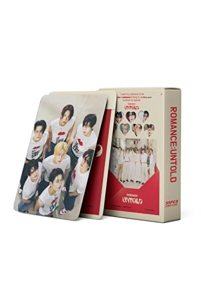 Generic ٥٥ قطعة من بطاقات الصور ENHYPEN رومانسية: Untold - مجموعة بطاقات ألبو...