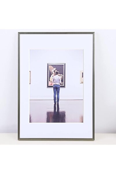 Generic إطار صور LZYMLG A3 مقاس 29.7 × 42 سم، إطارات صور معدنية رفيعة الحواف ...