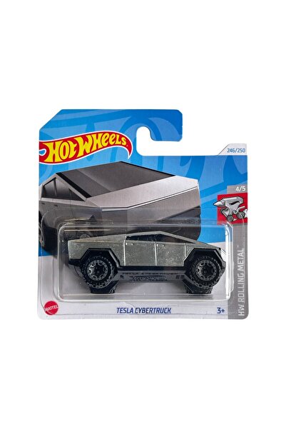 HOT WHEELS Masinuta Hot Wheels Tesla Cybertruck, gri, 1:64