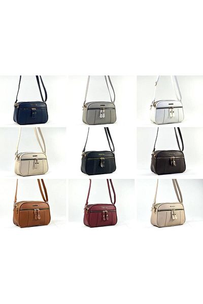 wikidayss Women's Multi-Eye Soft Leather Shoulder and Crossbody Bag