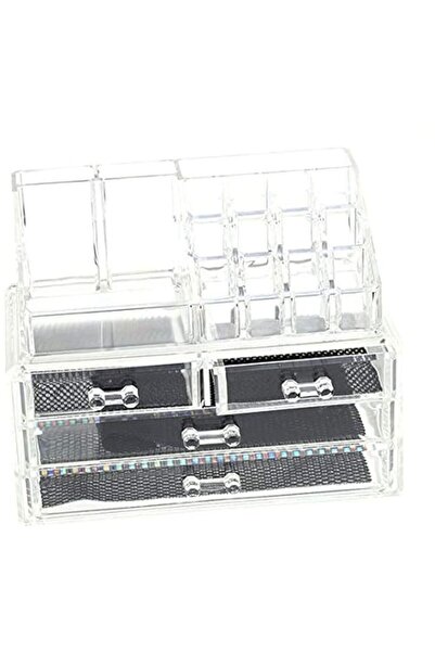 Generic Brand [H14320] Acrylic Jewelry and Cosmetic Storage Display Boxes Org...