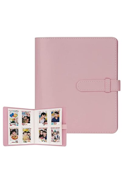 Generic Brand SKEIDO 256 Pockets PU Leather Cover Mini Photo Album for Polaro...