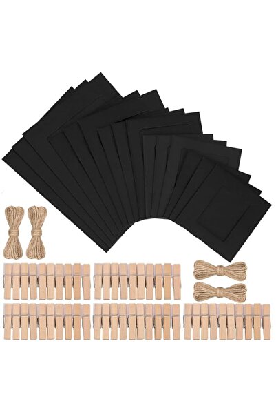 Generic إطارات صور من الورق المقوى من جلاركس، 105 قطعة، مقاس 3 بوصة، 4 بوصة، ...