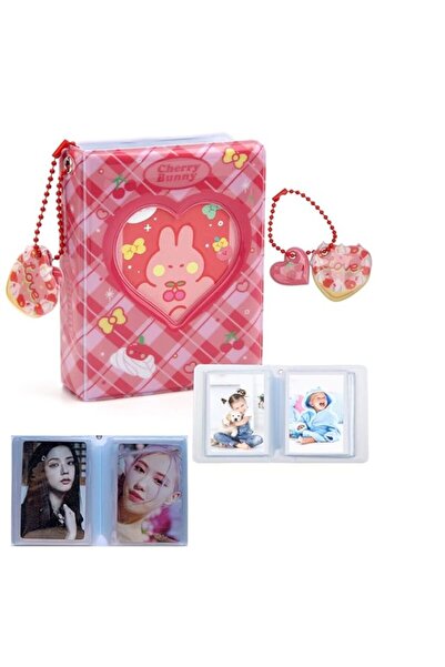 Generic حامل صور مجوف على شكل قلب أحمر من BIGTHREE، مقاس 3 بوصات، ألبوم صور ص...