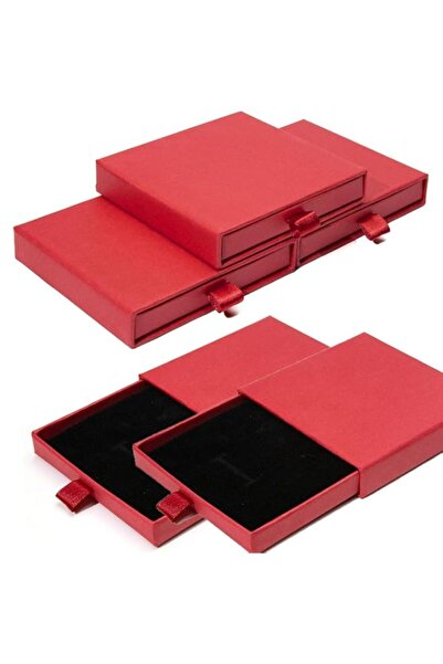 Generic علب هدايا مجوهرات من يلا جوي، ٥ قطع، ٣.٥ × ٣.٥ × ١ بوصة، من الورق الم...