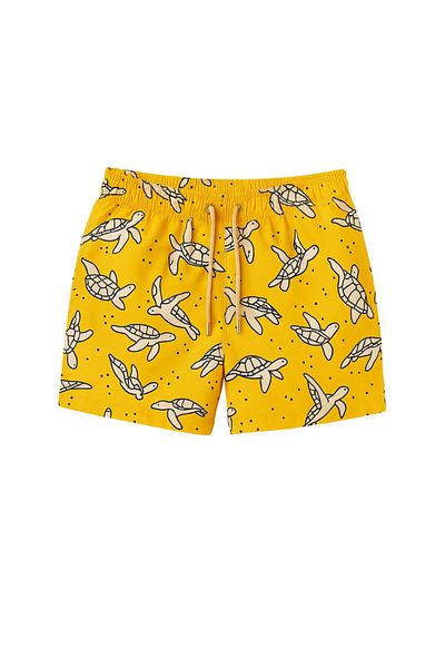 bendengiy Boy's Pocketed Swim Shorts