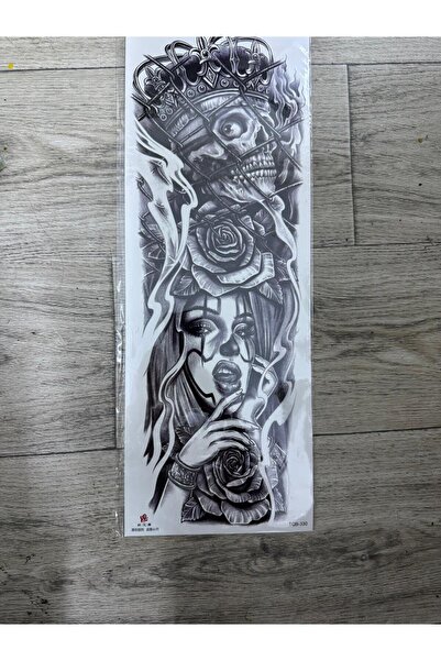 Arescollection gerçek görünümlü 3d suya dayanıklı kol bacak kaplama geçici dövme