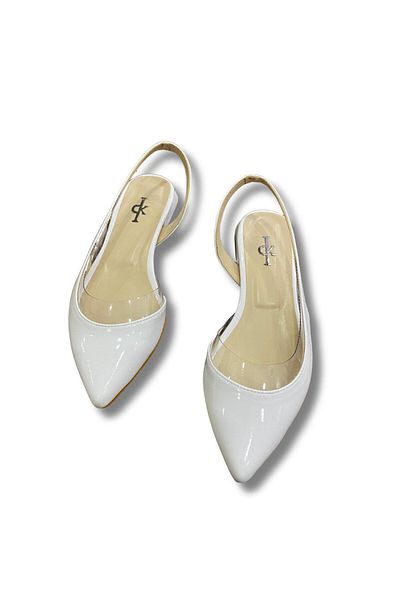 Aldina Nucci Open Back Women's Ballerinas # 1049