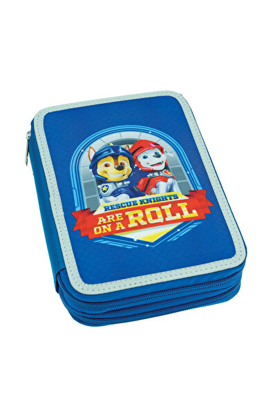 PAW PATROL Knights 2-story filled pencil case