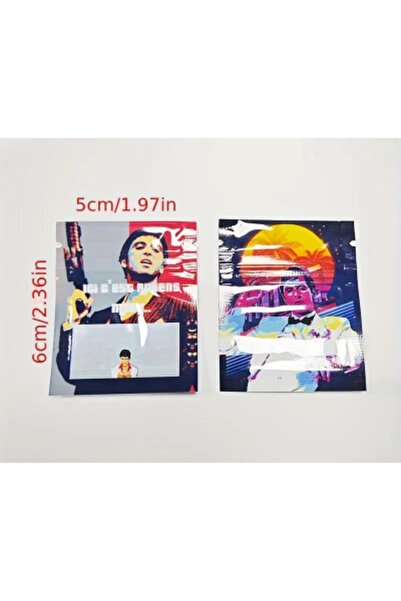 Types Tony Montana çıtçıtlı poşet 100 adet 5×6 cm