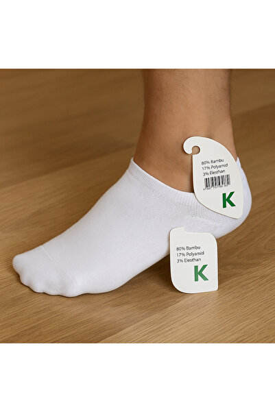 ZEYNO HOME TEKSTİL Unisex Dikişsiz Bambu Parfümlü Orjinal 12'li Çorap – Yumuş...