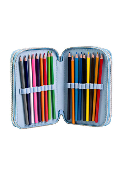 Disney Frozen Frosty 3-level filled pencil case