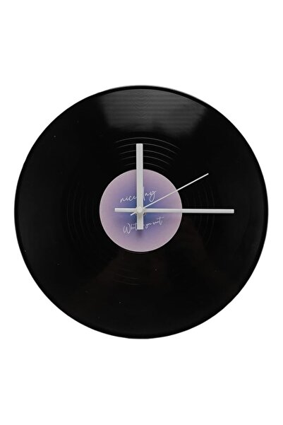 Generic ساعة حائط ١٢ بوصة، ساعة حائط أسطوانة عتيقة، ساعات حائط حديثة تعمل بال...