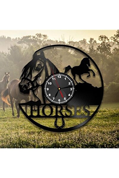 Generic Brand BPA® clock Horse Modern Decorative Acrylic Wall Clock (30X30)