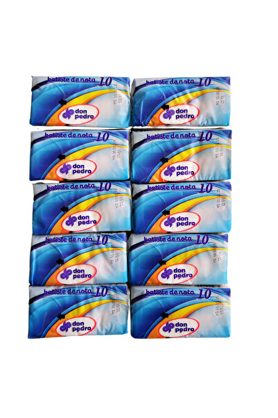 Don Pedro Șervețele nazale - 10 pachete x 9 bucăți