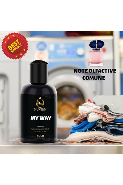 Nuvien Laundry Essence, 50ml, inspired by My Way – Giorgio Armani