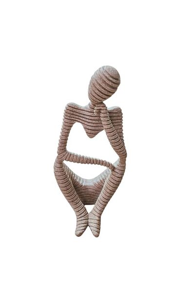 Generic Serena Observation – Sculpture of Feminine Empathy & Emotional Connection | Decorative Vase & Book