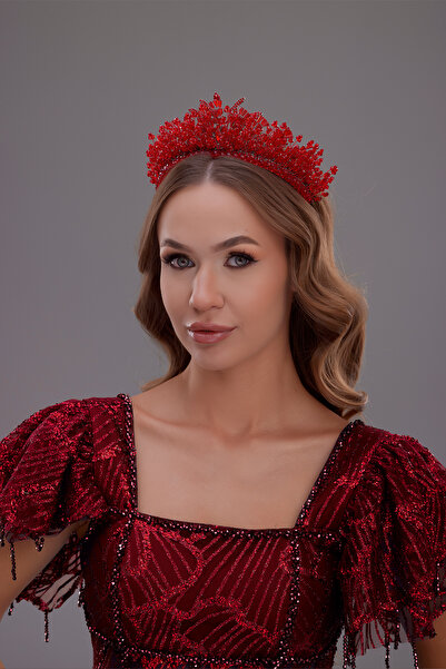 Hayalperest boncuk Coroana de mireasă Nou sezon Design de lux Coroana de mire...