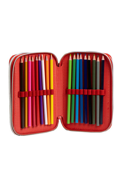 SPIDERMAN Web 3-tier filled pencil case
