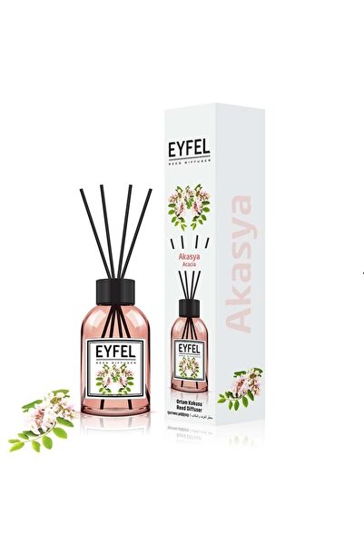 Eyfel Odorizant de cameră cu bețișoare din acacia, 120 ml