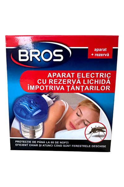bros Dispozitiv electric + rezervă de lichid împotriva țânțarilor,
