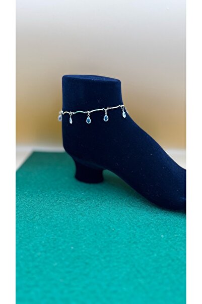 charmove ile kendinizi şımartın Women's silver color drop model zircon stone ...