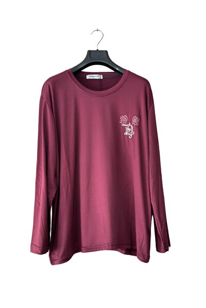 PİJAHOME Women's Long Sleeve Thin Fabric Pajamas Set